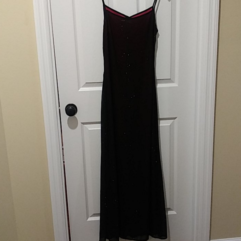 Black and Red, Sparkly Gown